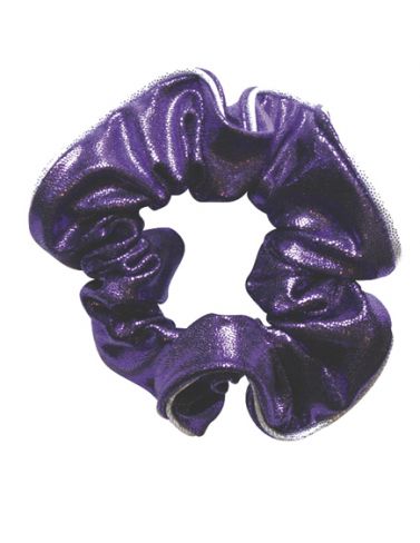 Glam Plum Hair Scrunchie